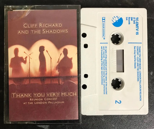 Cliff Richard and the Shadows, Thank You Very Much Album, EMI, TC-EMTV 15 Magretro