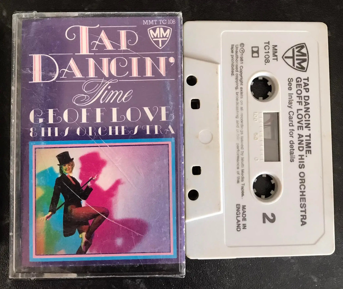 Tap Dancin' Time Album, Geoff Love and his Orchestra, mmt tc 108 Magretro