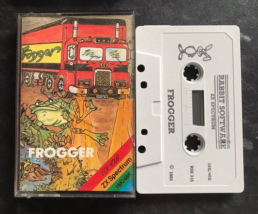 Frogger by Rabbit Software, ZX Spectrum Game, Working Magretro