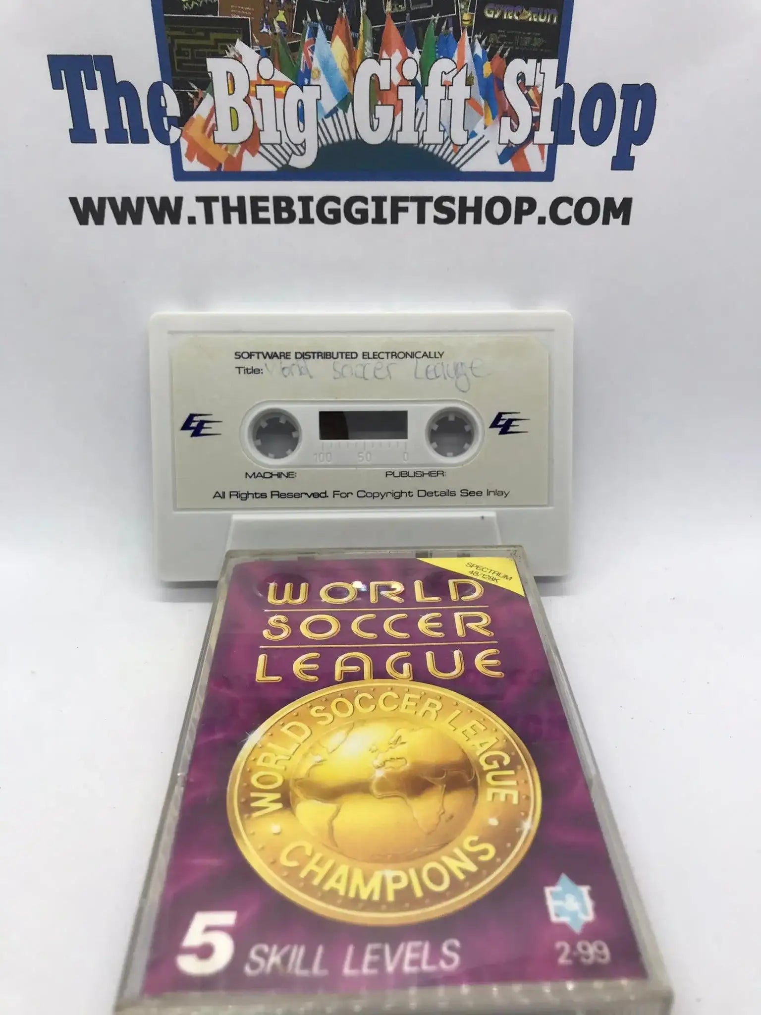 World Soccer League, ZX Spectrum, E&J Software (ULTRA RARE) Magretro