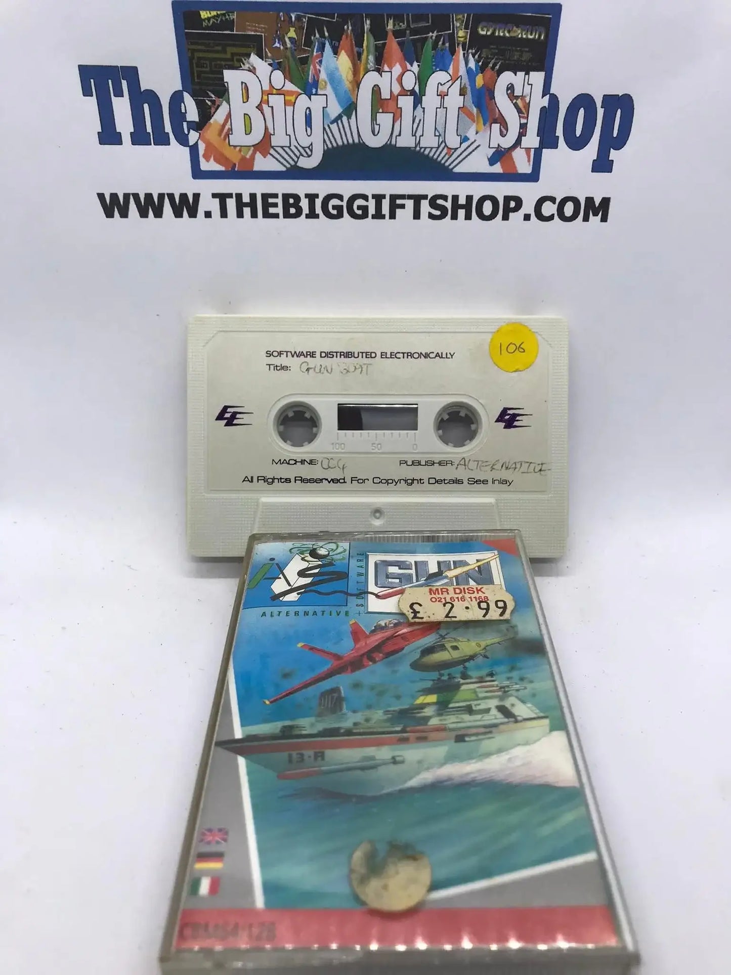 Gunboat, C64, Released by Alternative Software Magretro