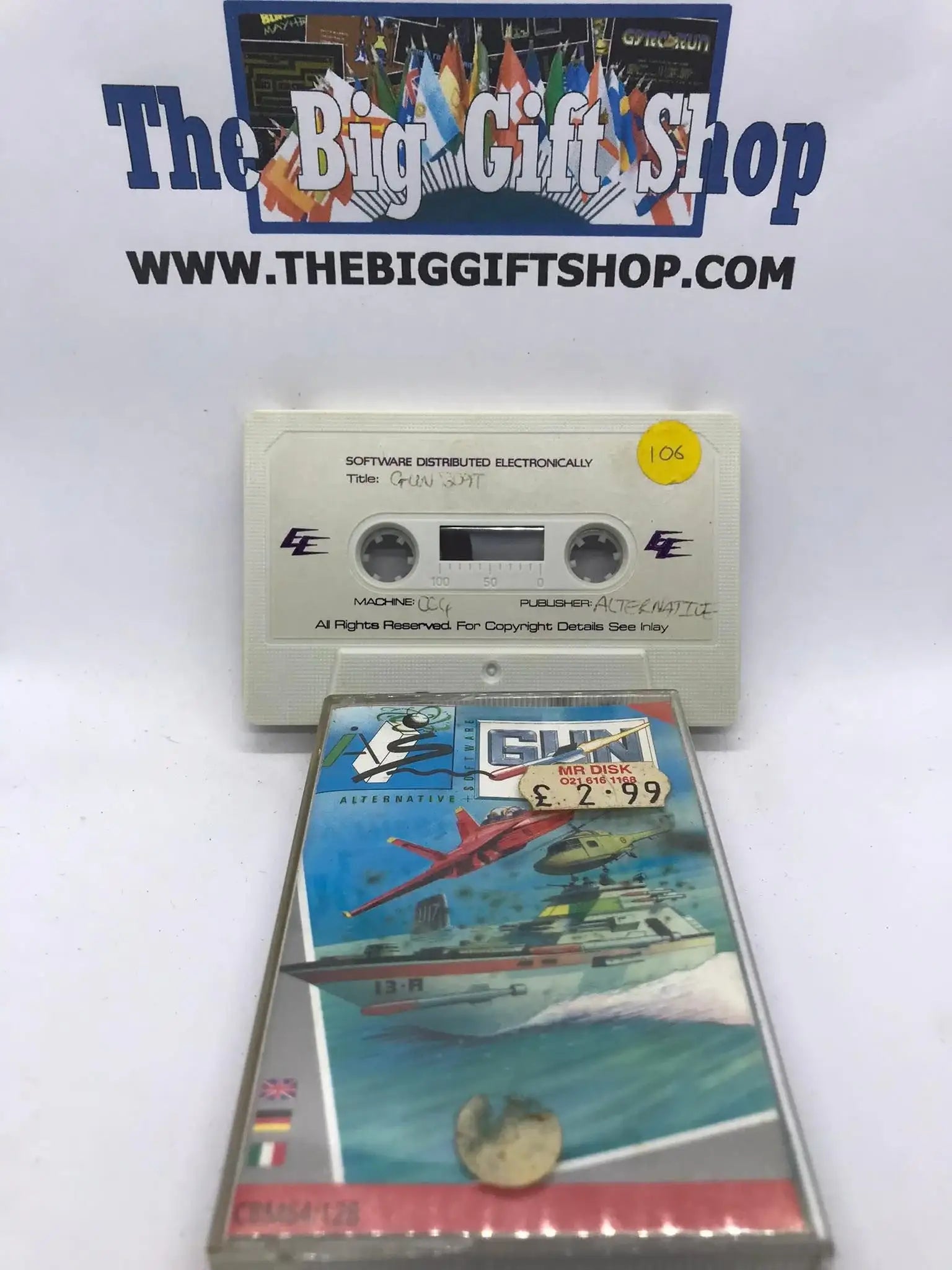 Gunboat, C64, Released by Alternative Software Magretro