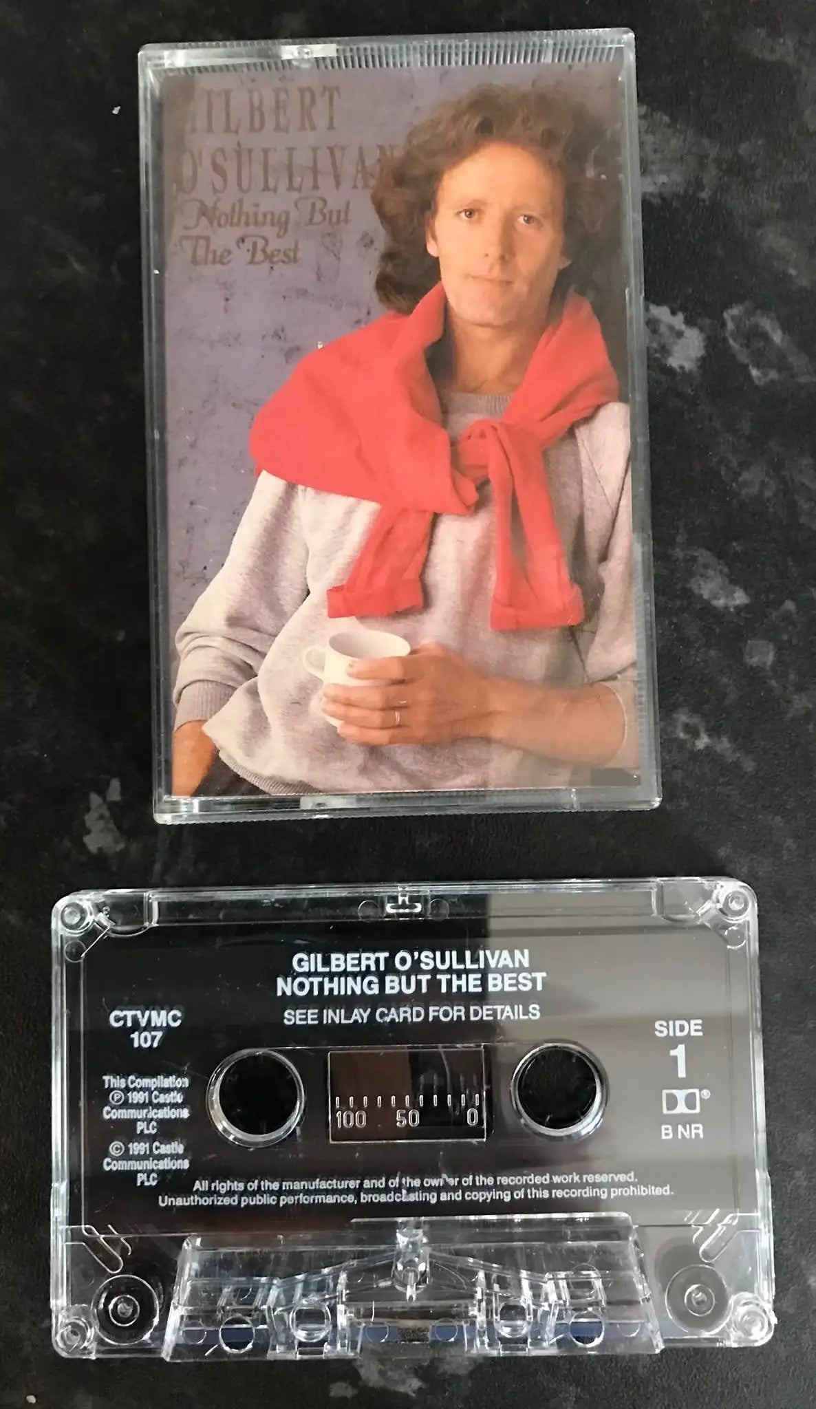 Gilbert O'Sullivan, Nothing But The Best Album, CTVMC 107, Vintage Cassette Magretro
