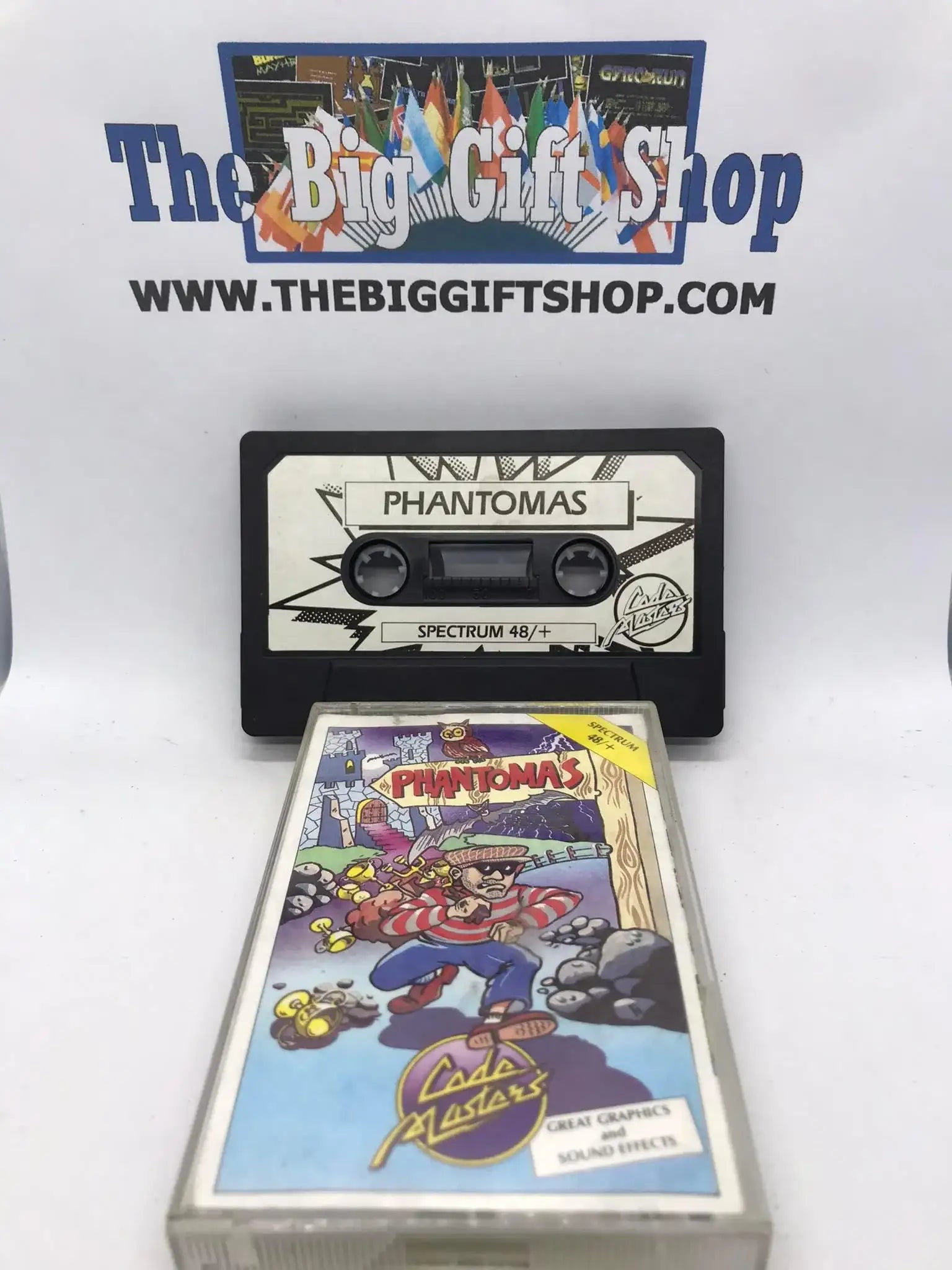 Phantomas, ZX Spectrum by Codemasters Magretro