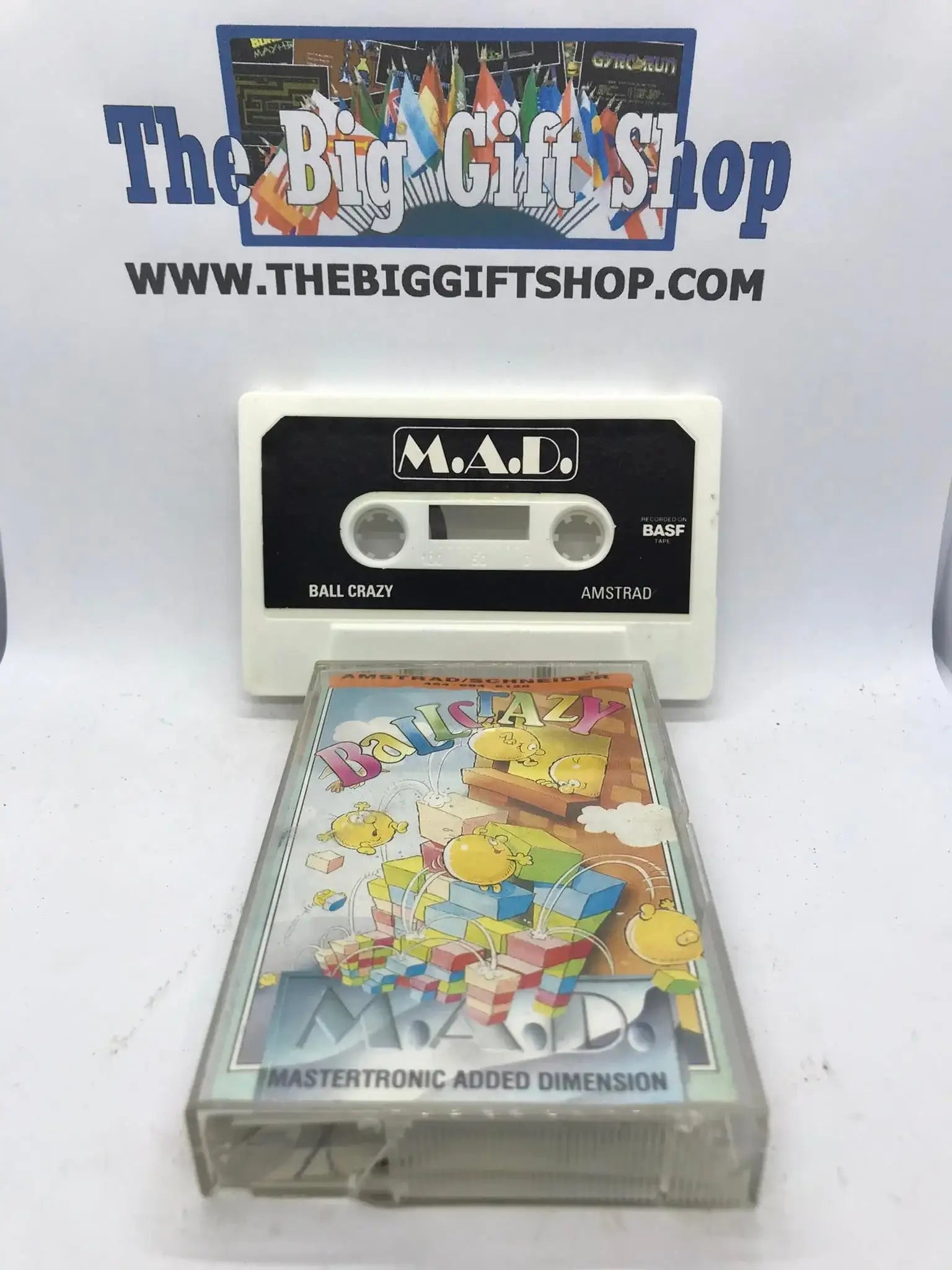 Ball Crazy, CPC 464 / 664 Released by Mastertronic Magretro