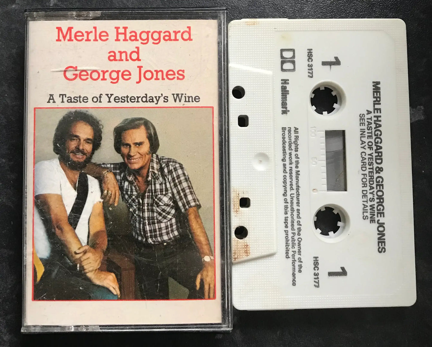 Merle Haggard and George Jones, A Taste of Yesterdays Wine, HSC 3177 Magretro