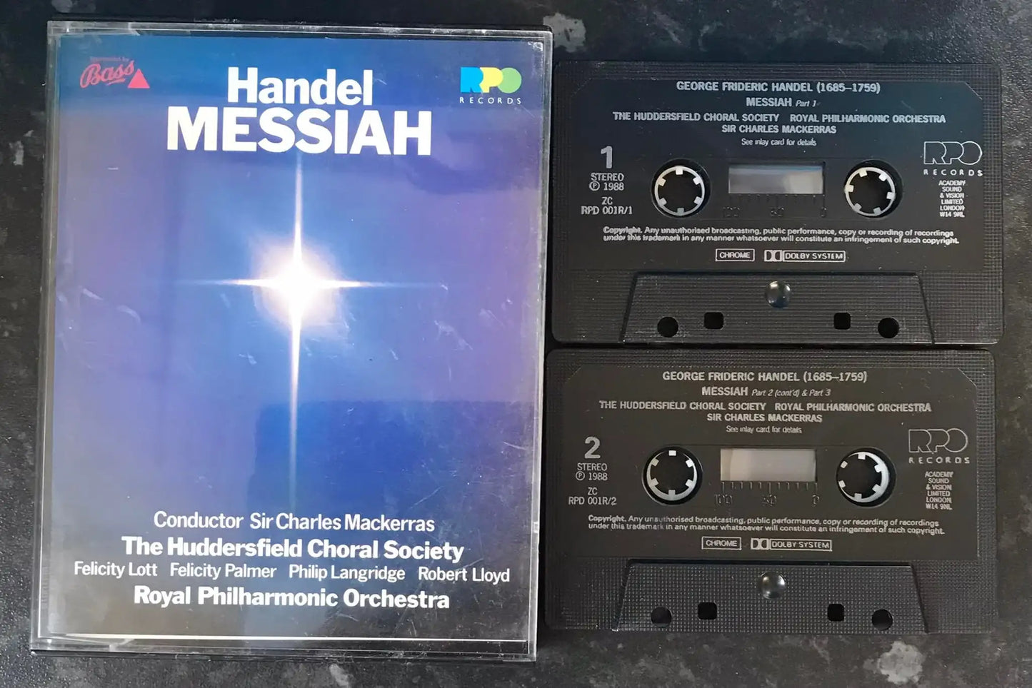 HANDEL, Messiah, Sir Charles Mackerras, Huddersfield Choral, zc rpd 001r Magretro