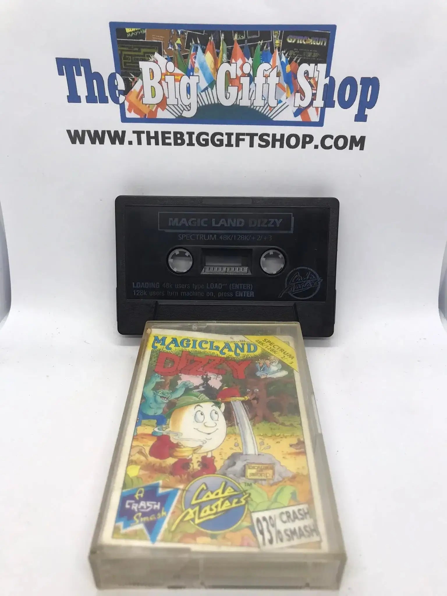 Magicland Dizzy, ZX Spectrum by Codemasters, Working Magretro