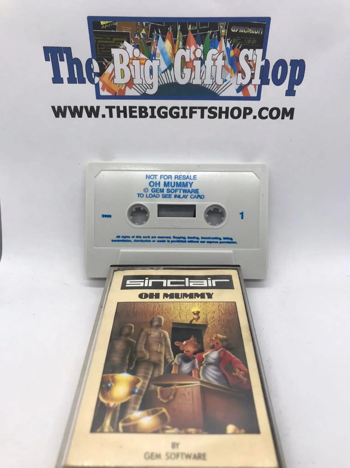 Oh Mummy, ZX Spectrum, Released by Sinclair research Ltd, Working Magretro