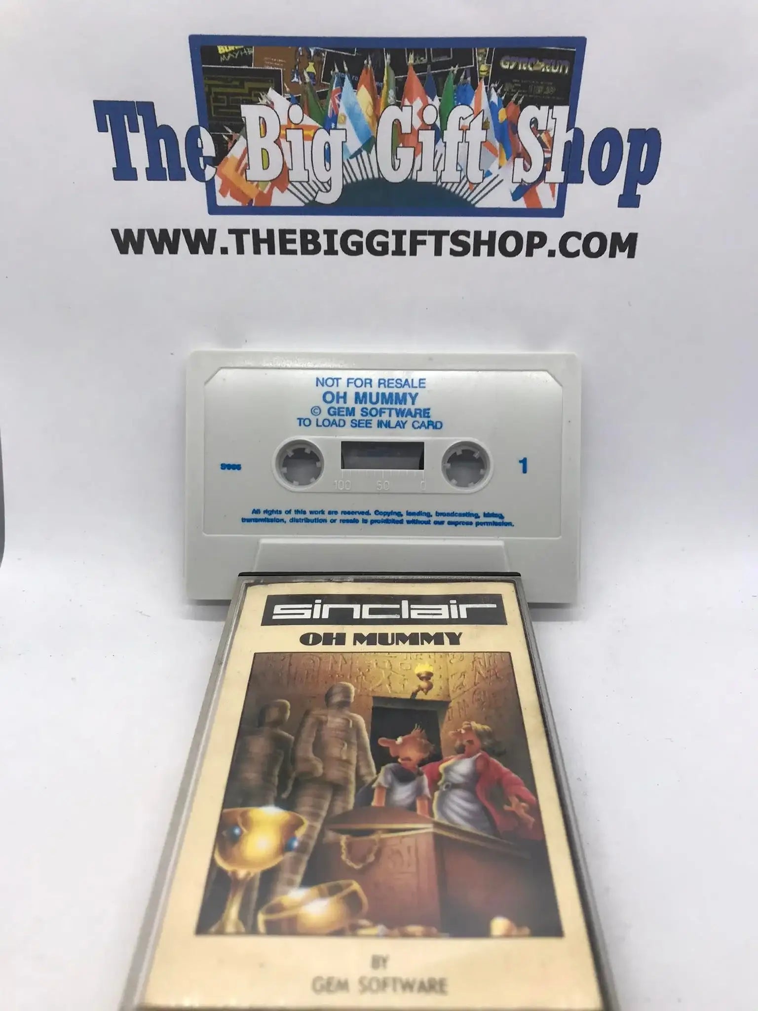 Oh Mummy, ZX Spectrum, Released by Sinclair research Ltd, Working Magretro