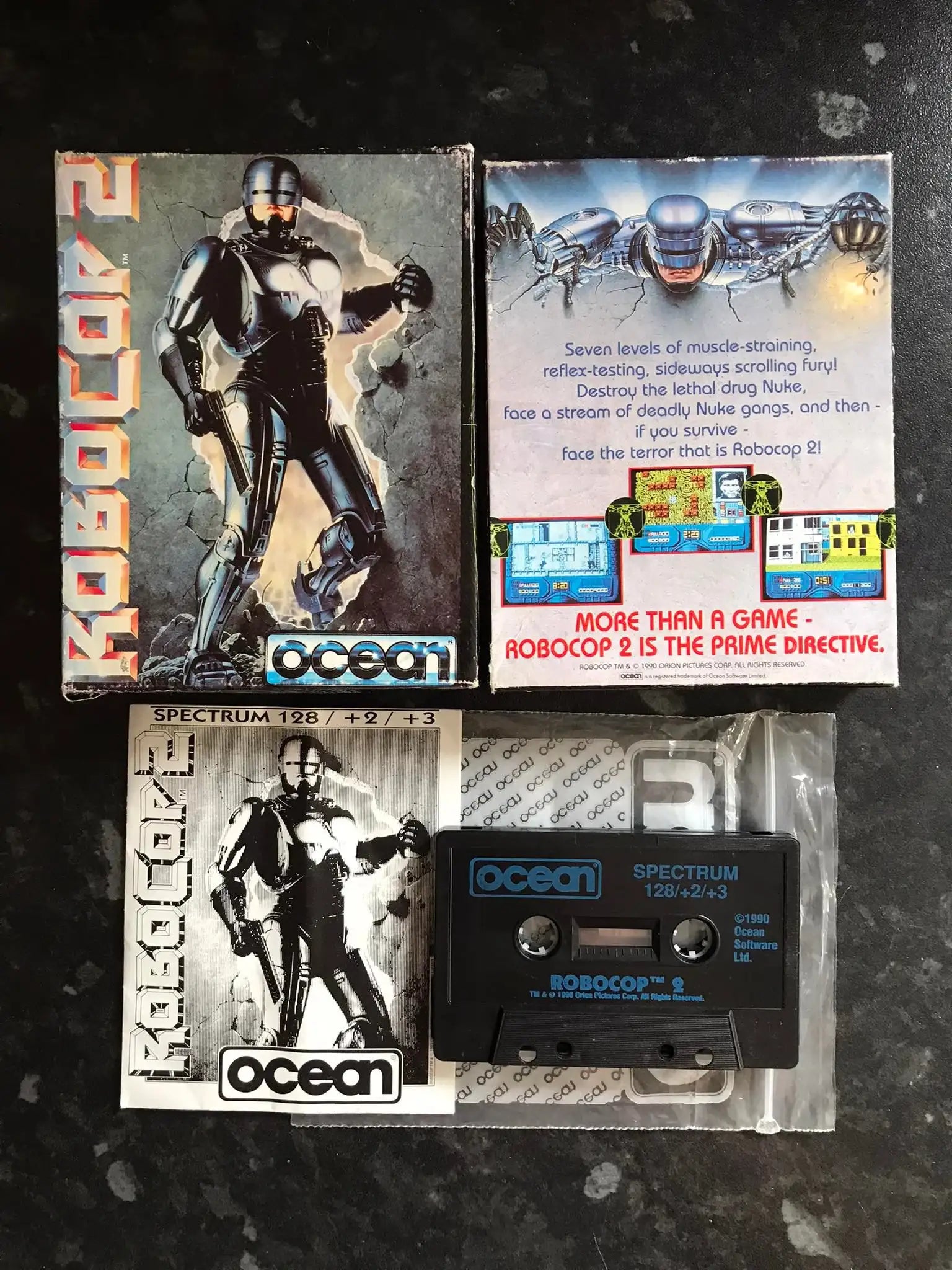 Robocop II, ZX Spectrum, by Ocean Magretro