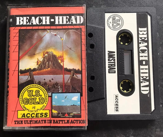 Beach Head, US Gold, Access, Amstrad 464 Game Magretro