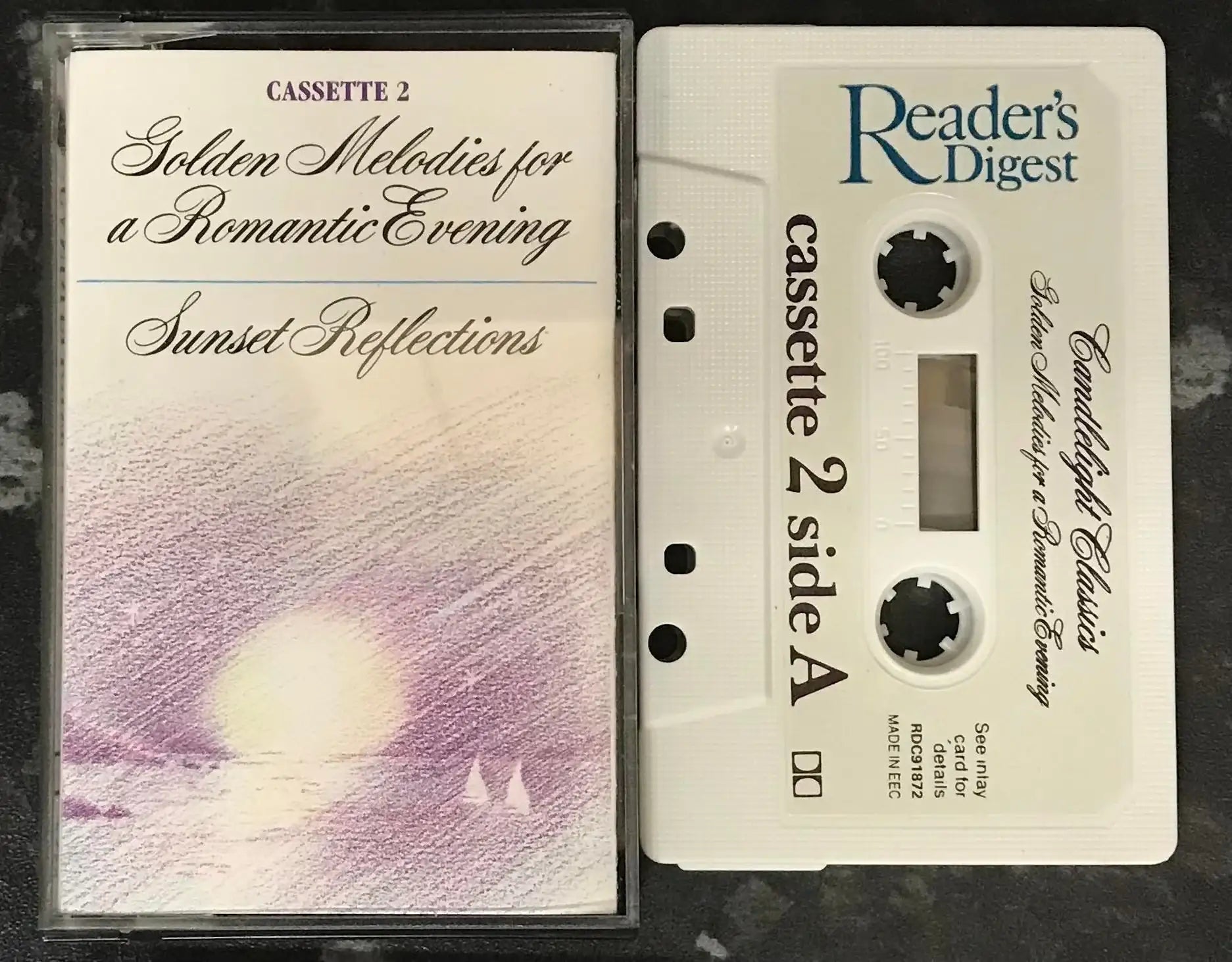 Candlelight Classics Volume 2, Golden Melodies, RDC91872, Vintage Cassette Magretro