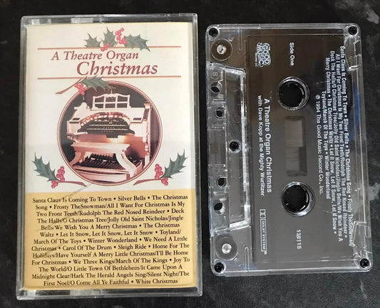 A Theatre Organ Christmas Album, 138115, Good Music Records, Vintage Cassette Magretro