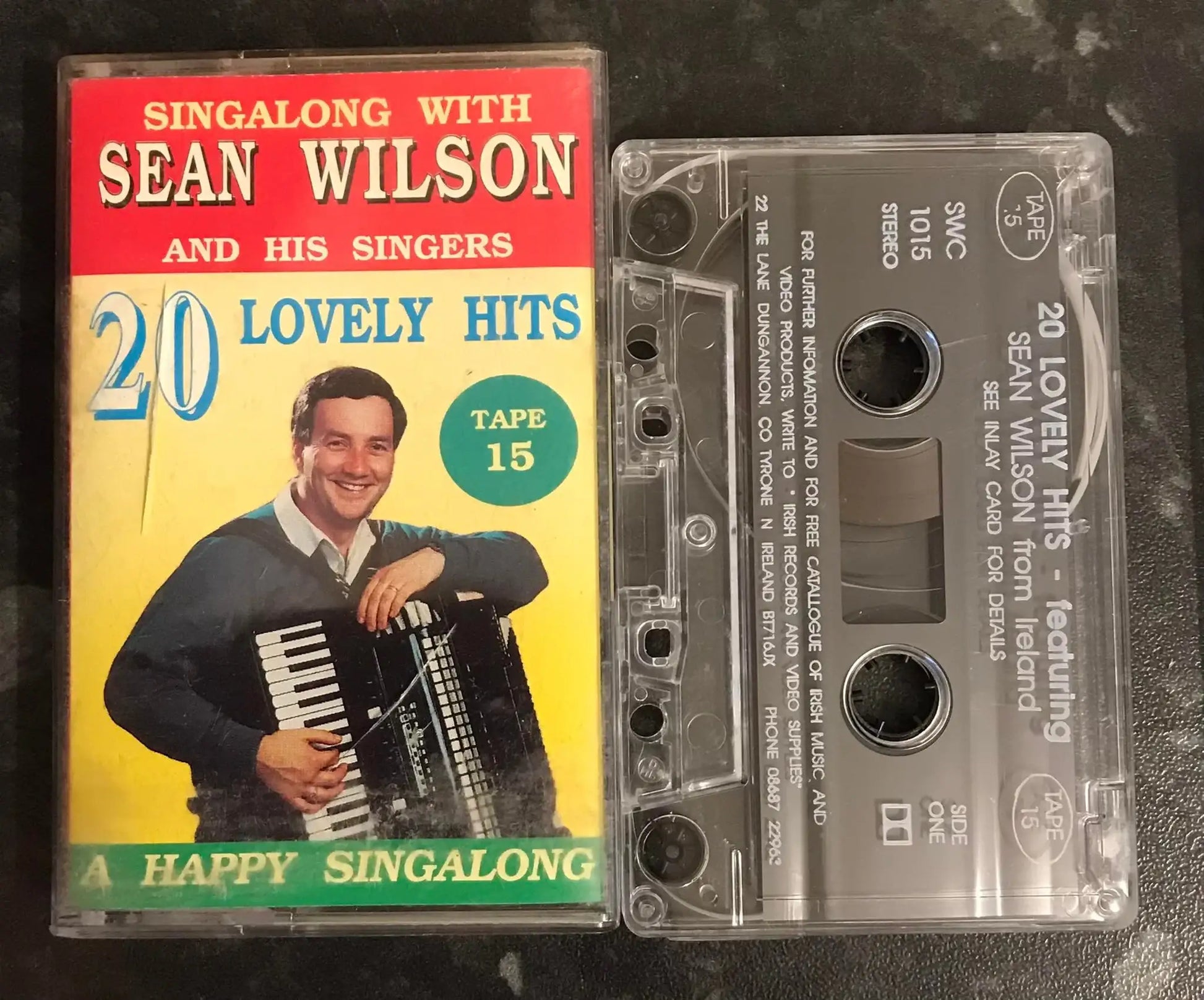 Sean Wilson, 20 Lovely Hits Album, SWC 1015, Vintage Cassette Magretro