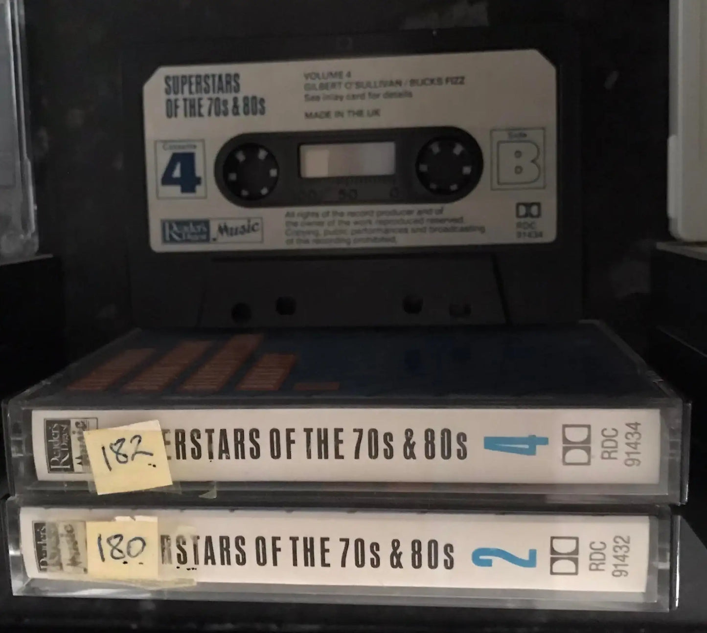 Superstars of the 70's & 80's, Tape 2, RDC 91432, Vintage Cassette Magretro