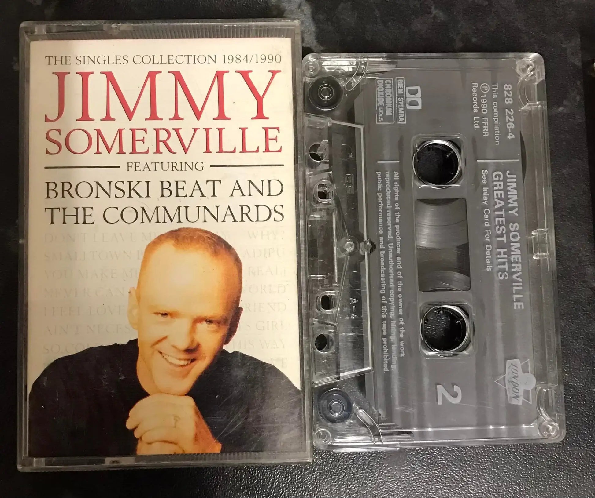Jimmy Sommerville, the singles collection, 1984 to 1990,London Record 828 226-4 Magretro