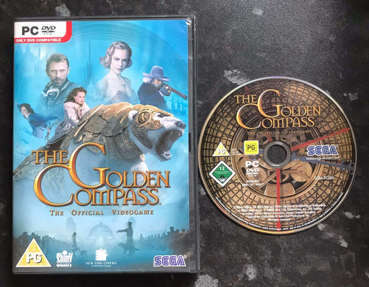 The Golden Compass, Official Videogame, DVD, UK, Pal, PC Game Magretro