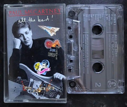 Paul McCartney, All The Best Album, Parlophone, TC-PMTV 1, Vintage Cassette Magretro