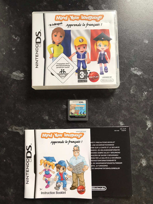 Mind Your Language Appends Le Francais, Nintendo DS Magretro