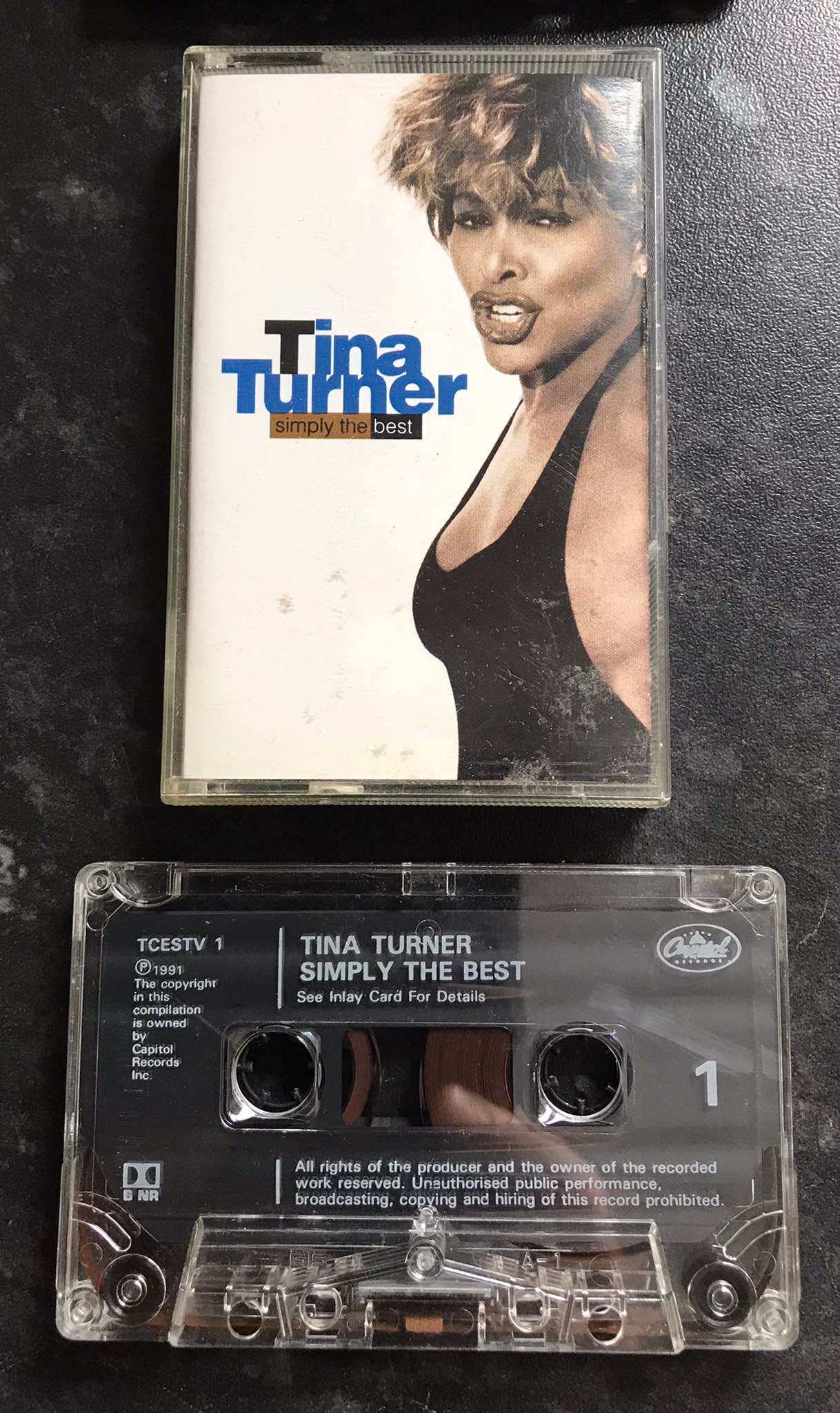 Tina Turner, Simply The Best Album, Capitol Records,468 7966304, TCESTV 1 Magretro