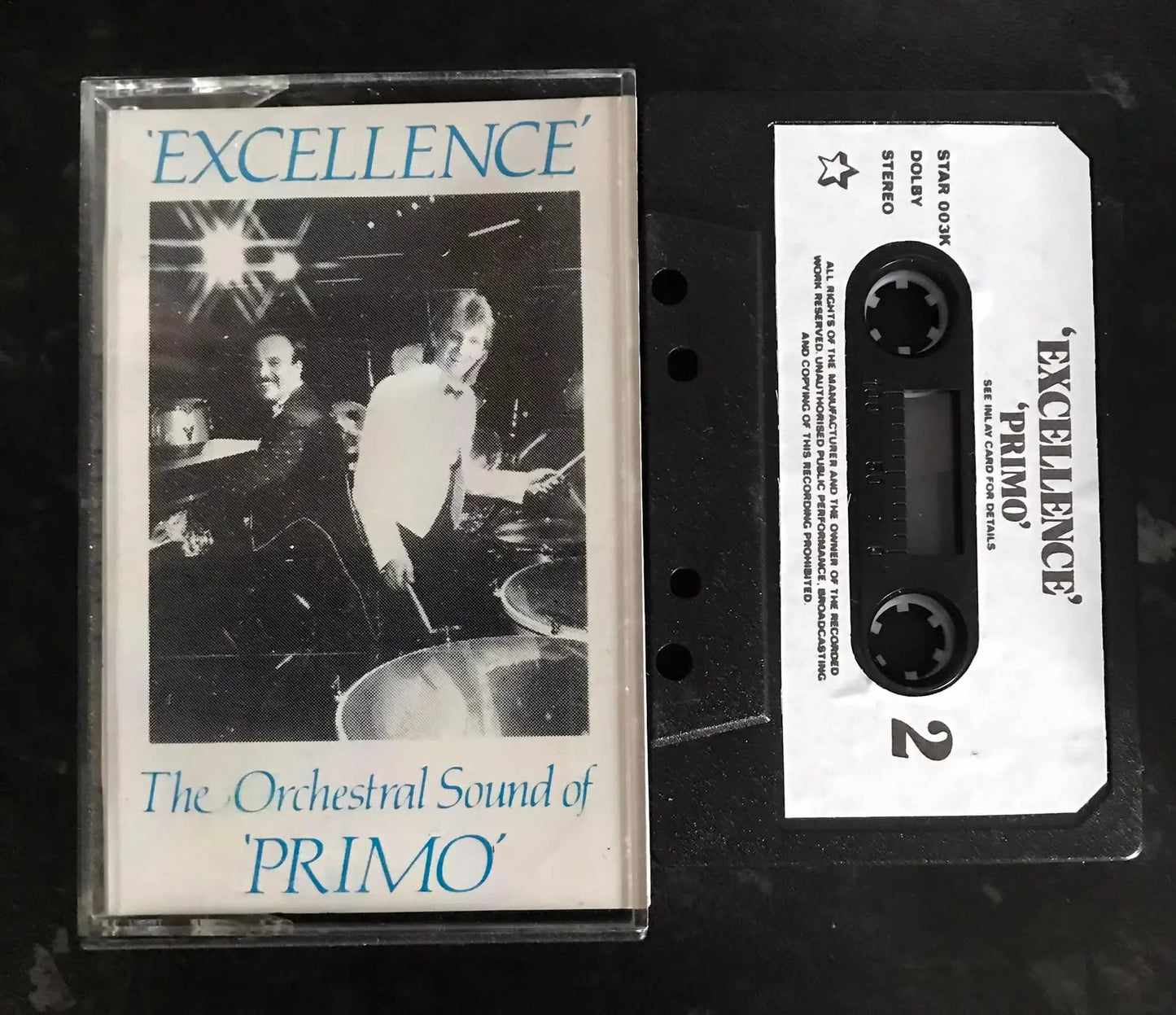 The Orchestral Sound of Primo, Excellence Album, Star 003k, Vintage Cassette Magretro