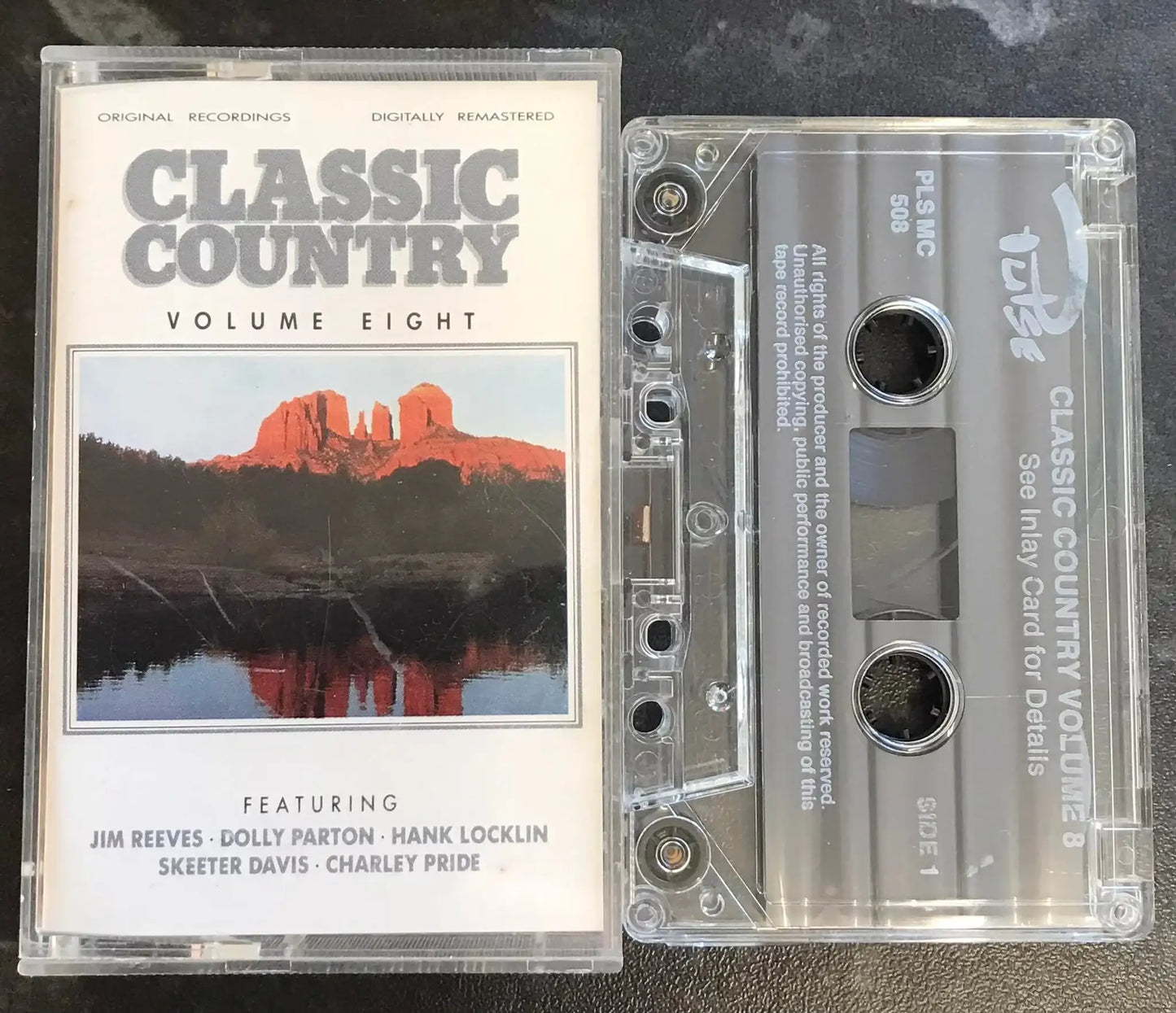 Classic Country, Volume 8, PULSE, PLS MC 508, Vintage Cassette Magretro