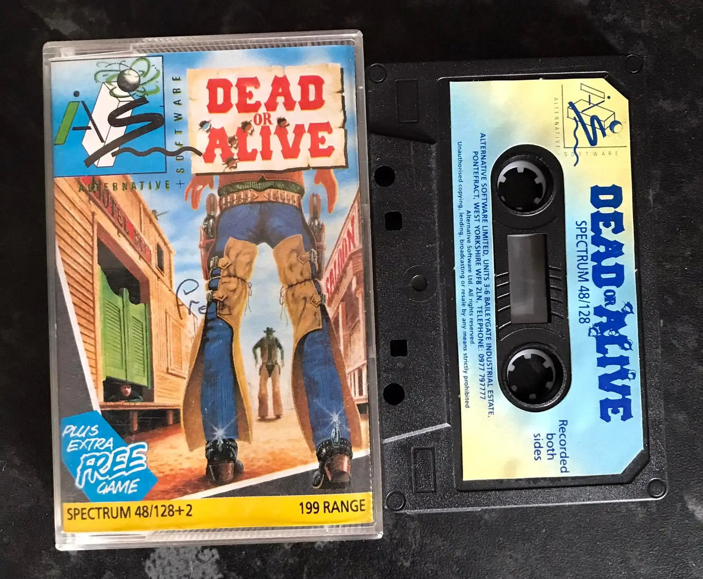 Dead or Alive, ZX Spectrum by Alternative Games, Working Magretro