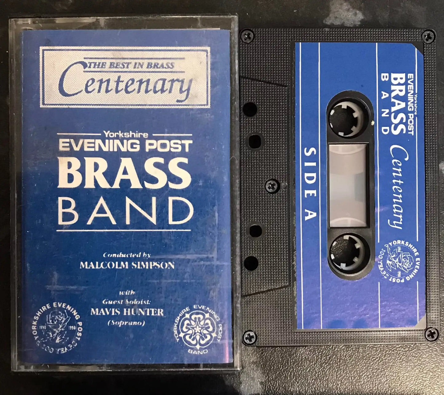 Yorkshire Evening Post Brass Band, The Best In Brass Centenary Cassette Magretro