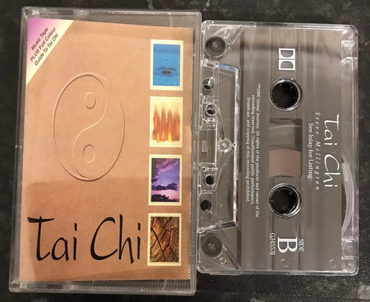 Tai Chi album, Steve Millington, GJ4553L, Global Journey, Vintage Cassette Magretro