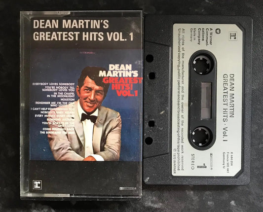 Dean Martin's Greatest Hits Vol 1 Album, K 444 054, Vintage Cassette Magretro