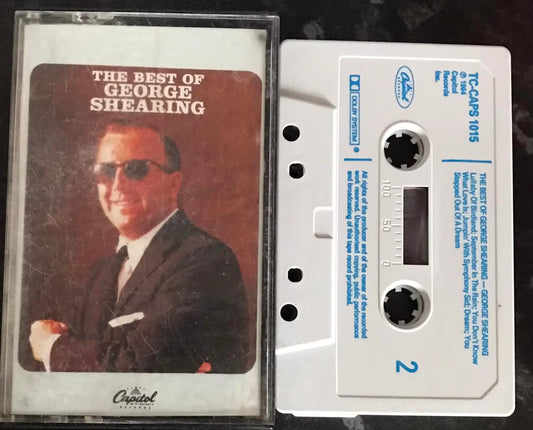 The Best of George Shearing Album, Capitol, tc-caps 1015, Vintage Cassette Magretro