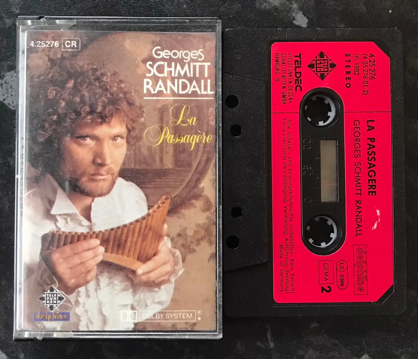 Georges Schmitt Randall, La Passagere Album, Delphine, 4.25276, Vintage Cassette Magretro