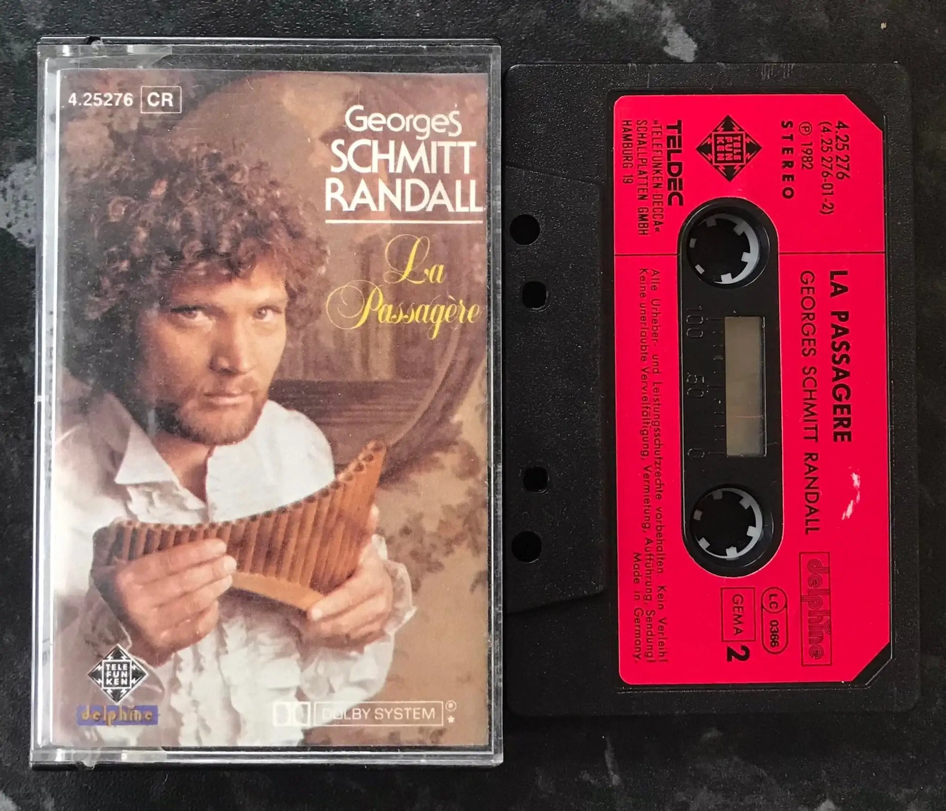 Georges Schmitt Randall, La Passagere Album, Delphine, 4.25276, Vintage Cassette Magretro
