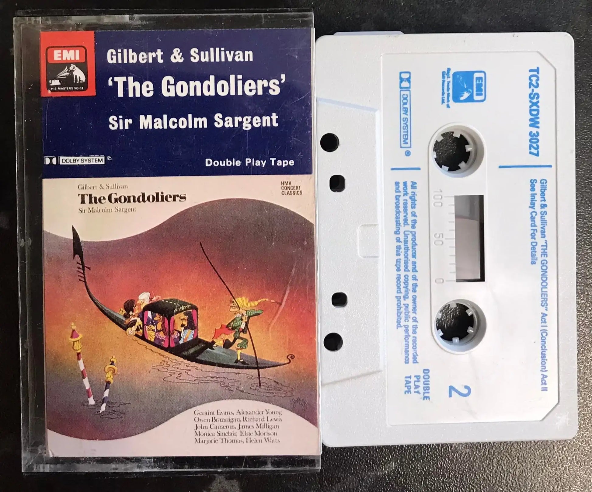The Gondoliers, Gilbert & Sullivan, Sir Malcolm Sargent, tc2-sxdw 3027 Magretro