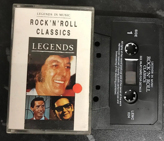 Rock 'n' Roll Classics, Legends in Music, lemc 025, Vintage Cassette Magretro