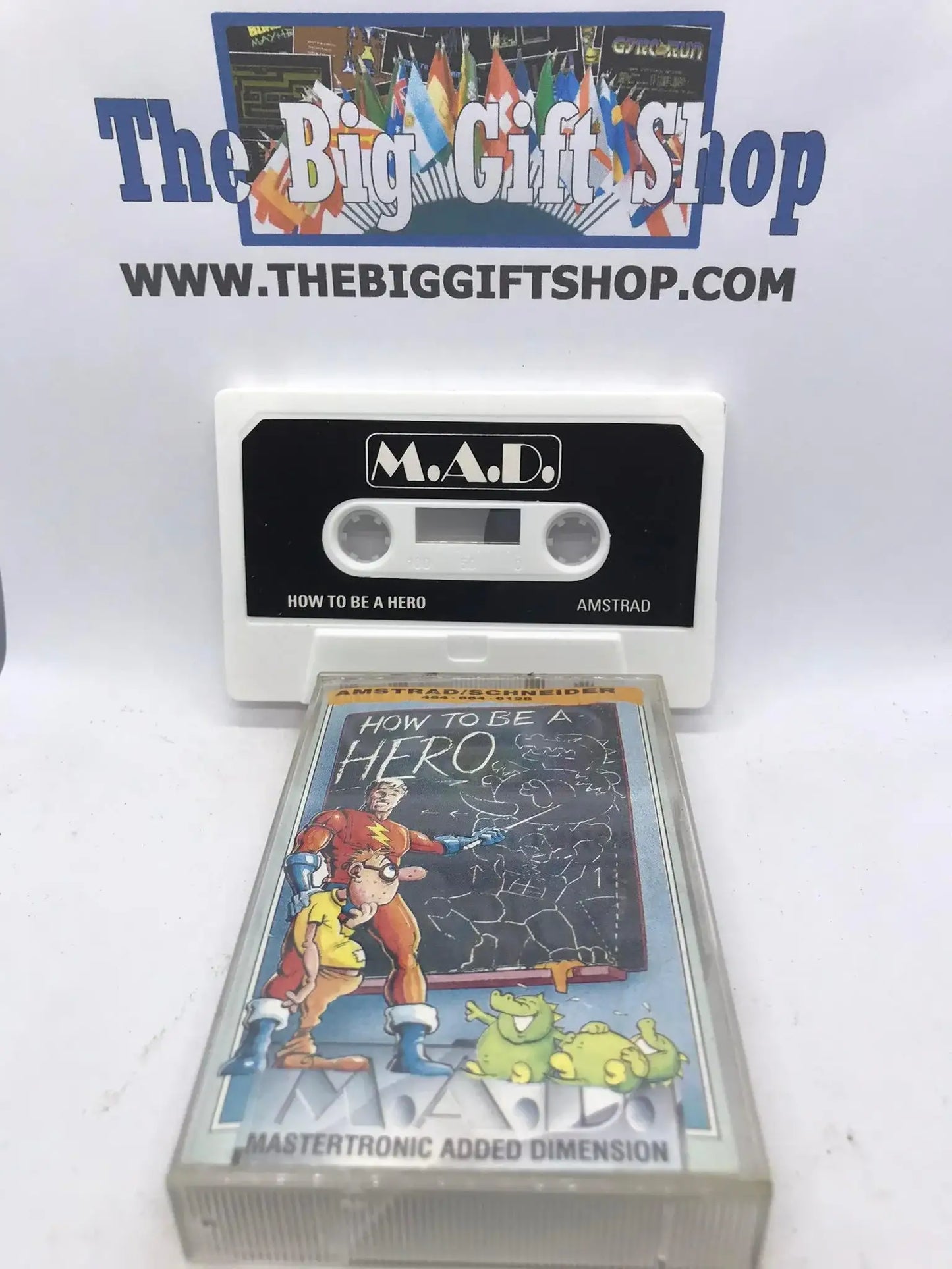 How To Be A Hero, CPC 464 / 664 Released by Mastertronic Magretro