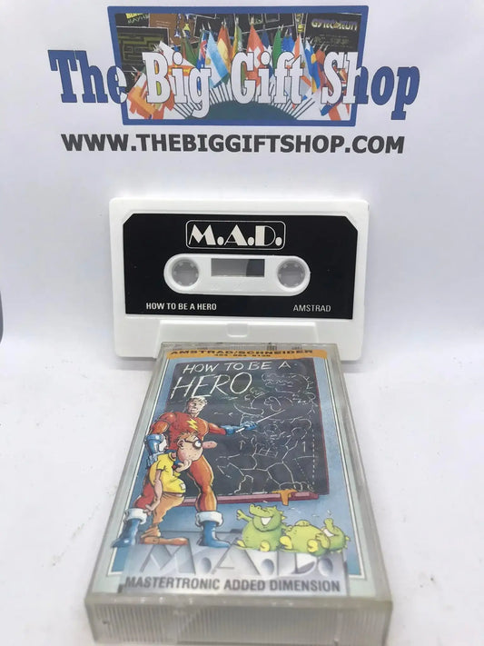 How To Be A Hero, CPC 464 / 664 Released by Mastertronic Magretro