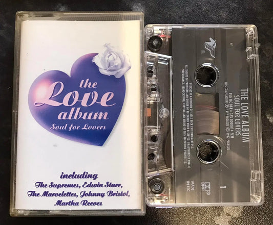 The Love Album, Soul for Lovers, peg mc 014, Pegasus Records, Vintage Cassette Magretro