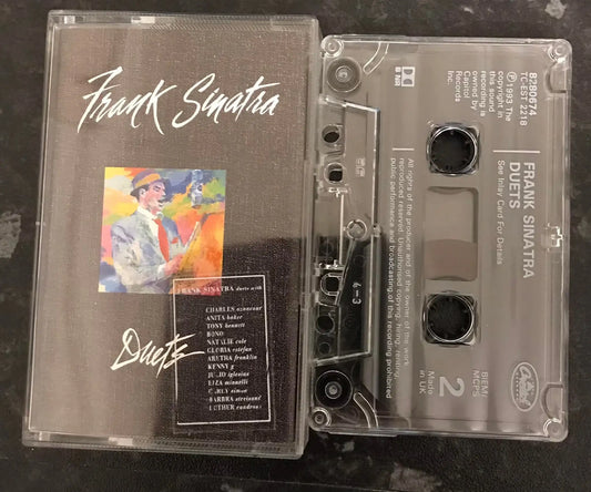 Frank Sinatra, Duets Album, Capitol Records, 7243 8 28067 2 1, Vintage Cassette Magretro