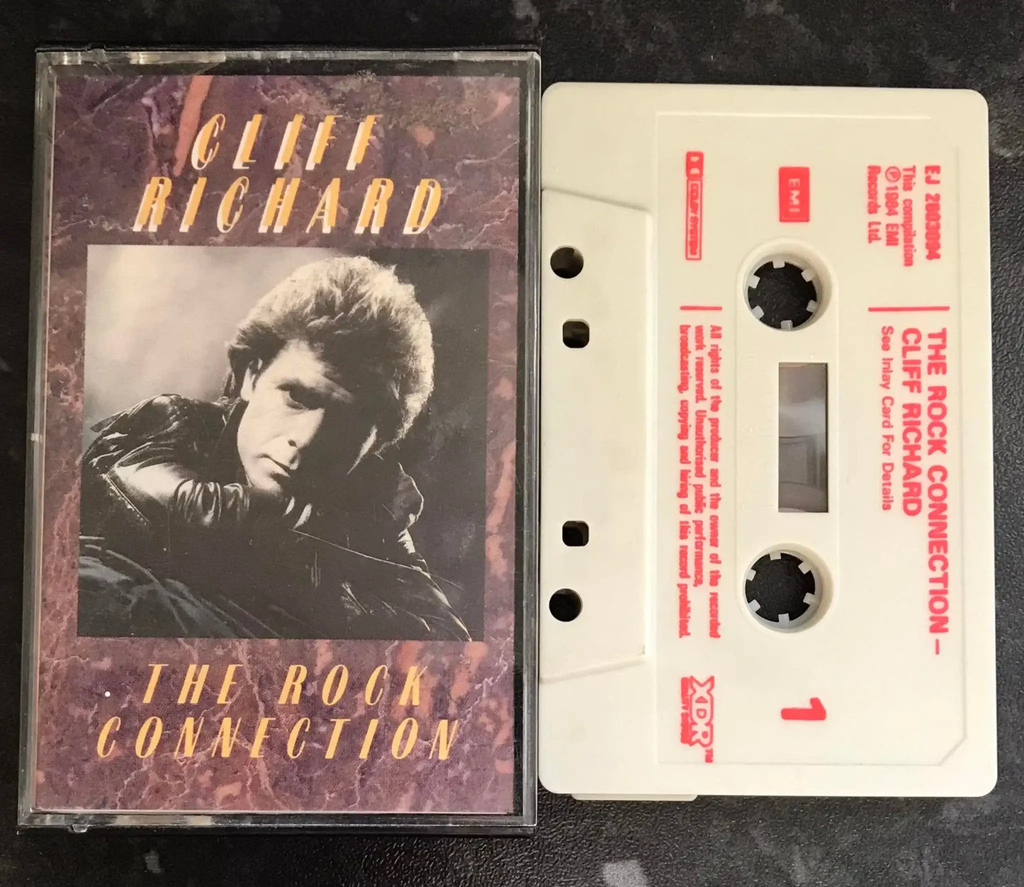 Cliff Richard, The Rock Connection Album, EMI, TC-CLIF 2, Vintage Cassette Magretro