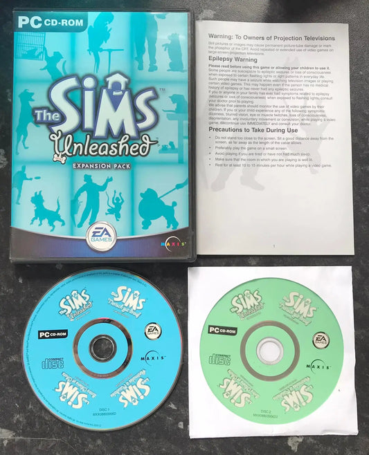 The Sims Unleashed Expansion Pack, PC Game Magretro