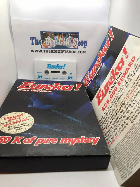 Eureka! (Tested Working), ZX Spectrum, Released by Domark Ltd Magretro