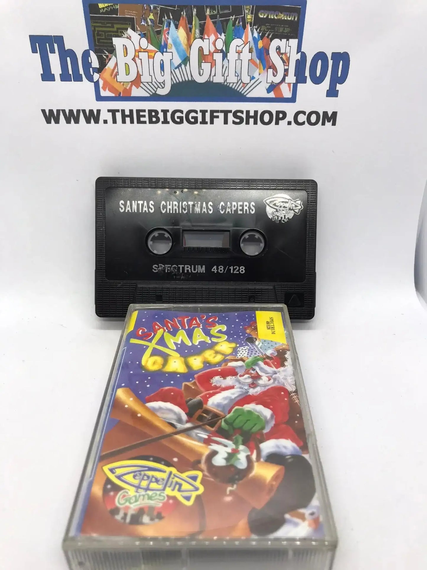 Santa's Xmas Caper, ZX Spectrum by Zeppelin Games, Working Magretro