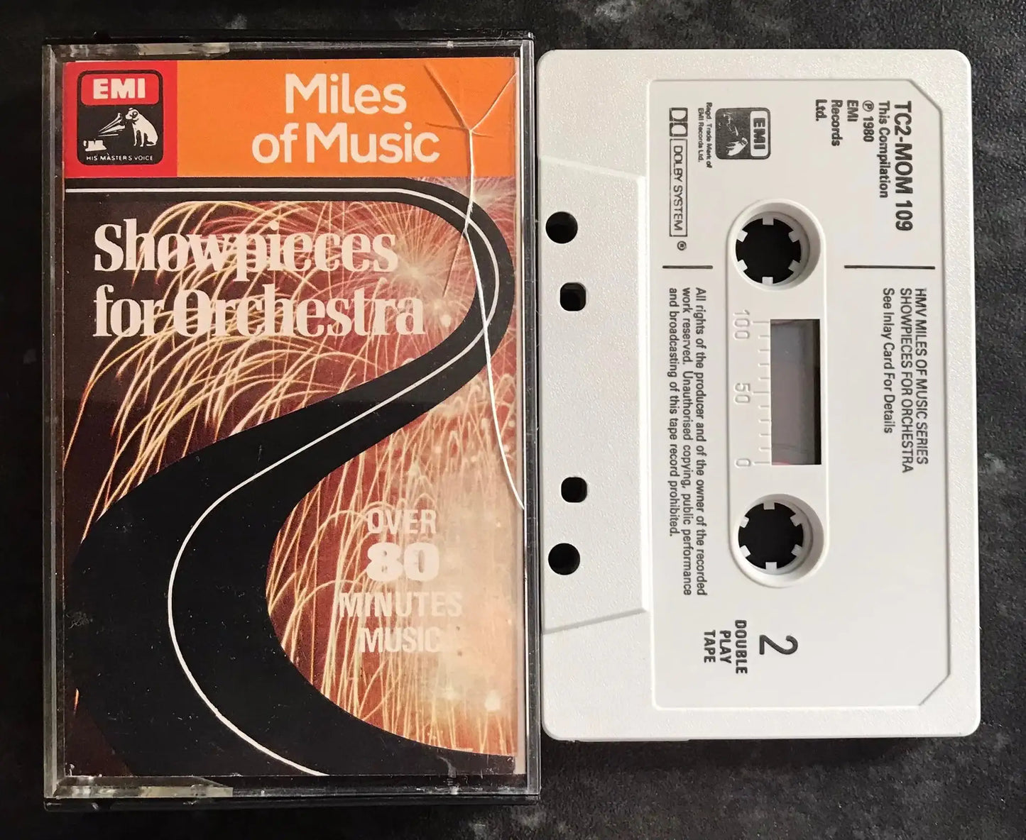 Miles of Music Series, Showpieces for Orchestra, tc2-mom 109, HMV, EMI Magretro
