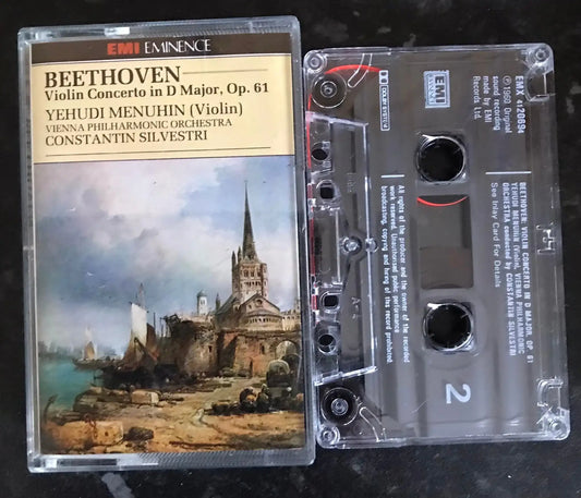 Beethoven Violin Concerto in D Minor, Op. 61, Yehudi Menuhin, EMX 4120694 Magretro