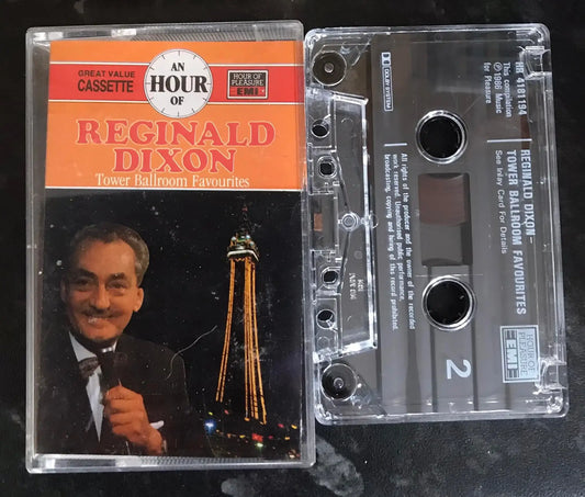 An Hour of Reginald Dixon Album, hr 41 8119 4, Vintage Cassette Magretro