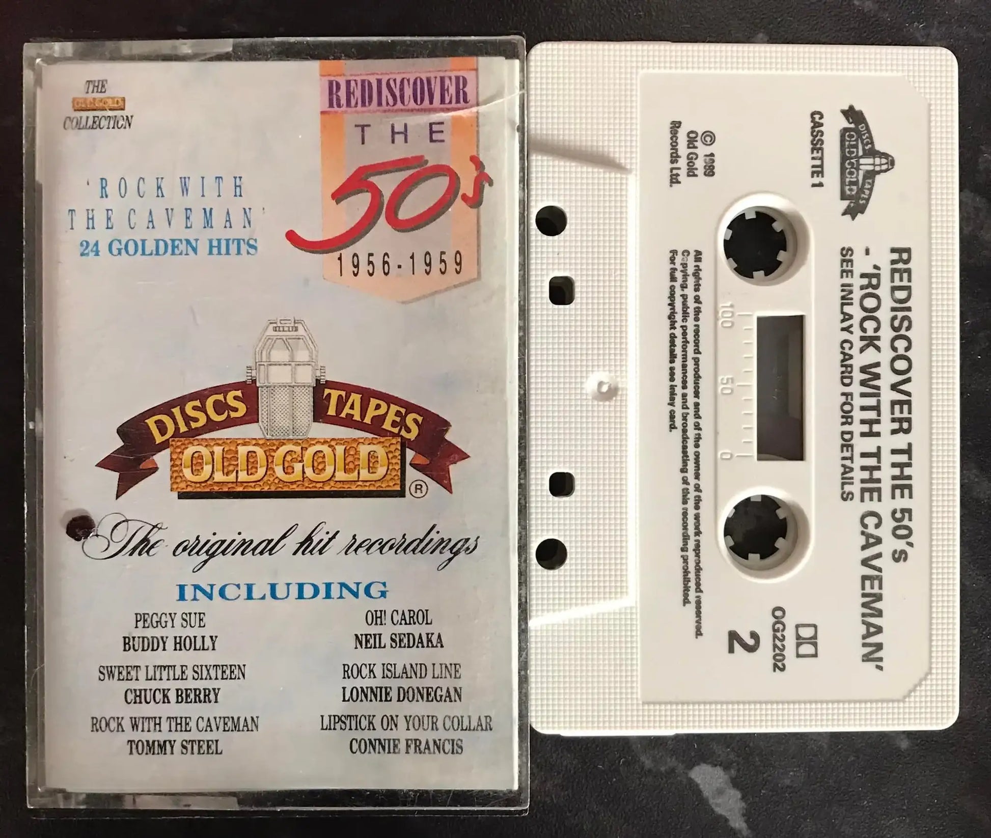 Rediscover the 50's, 1958 to 1959, Rock With The Caveman, og 2202, Old Gold Magretro