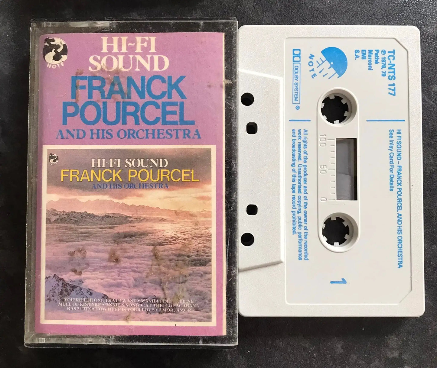 Hi Fi Sound Album, Franck Pourcel and his Orchestra, EMI, TC-NTS 177 Cassette Magretro