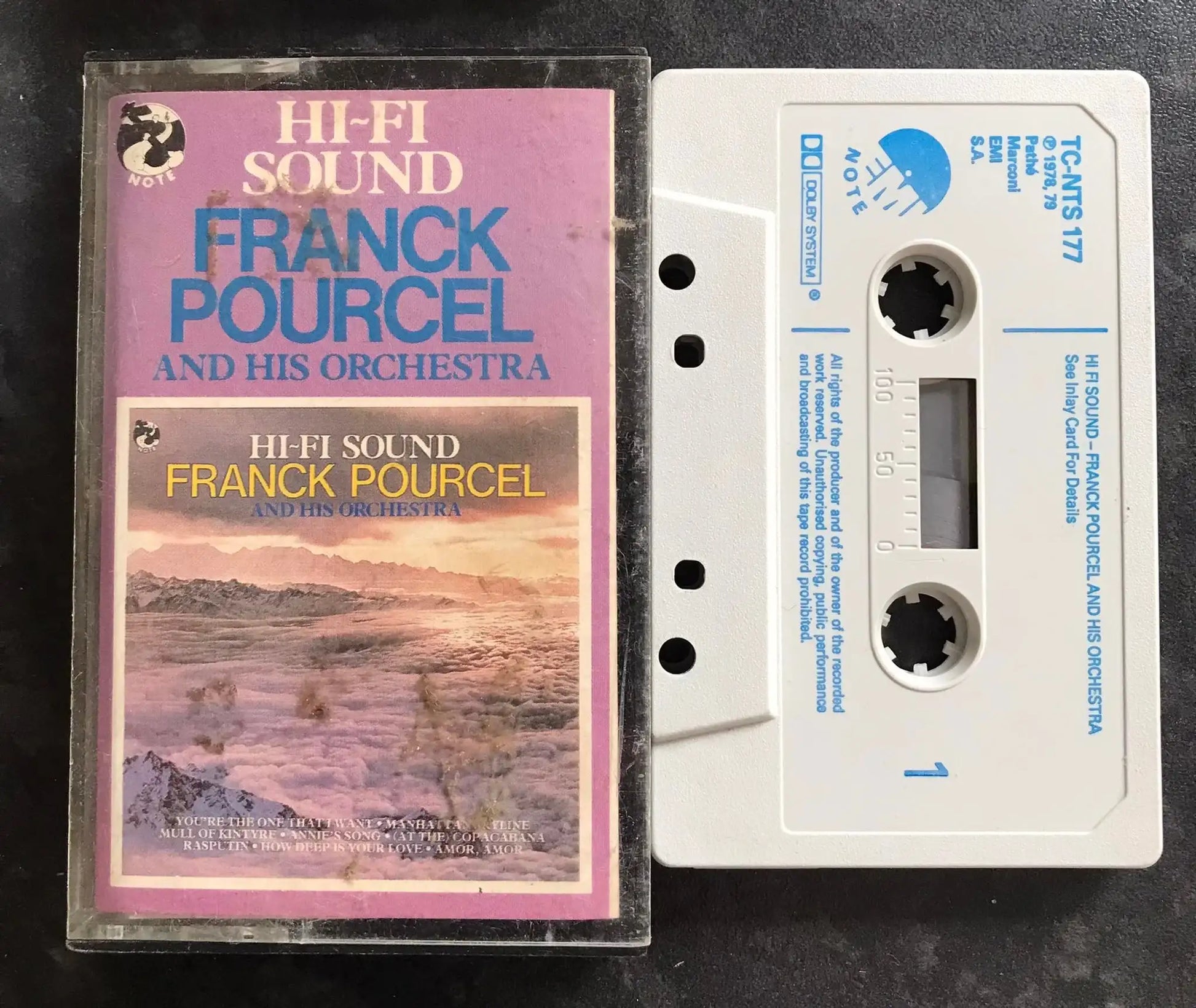 Hi Fi Sound Album, Franck Pourcel and his Orchestra, EMI, TC-NTS 177 Cassette Magretro